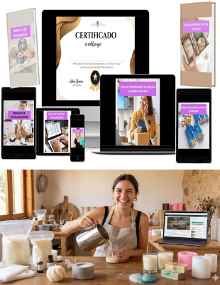 Curso Gratis Velas Artesanales Como Negocio Creativo 
